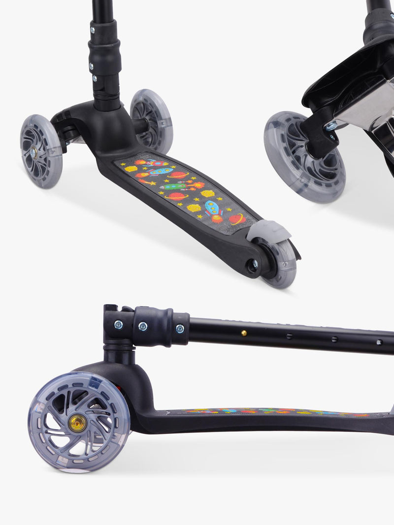 BOLDCUBE Teeny Fold 3-wheel scooter Rocket (British brand)