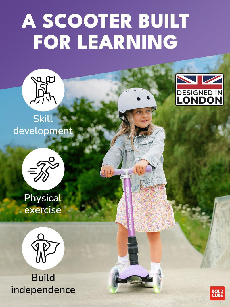 Boldcube Teeny Fold 3-wheel scooter Unicorn (British brand)