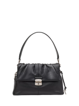 John Lewis Marc Jacobs Cristina Leather Messenger Bag Black- Buy online at McGrocer