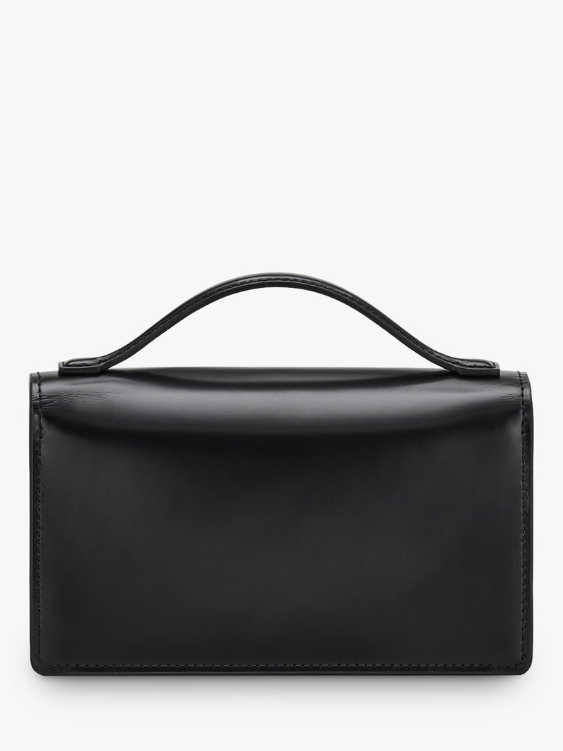 Marc Jacobs Glam Mirror Mini Bag in black leather, UK version