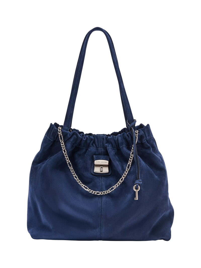 Marc Jacobs Suede Cristina Tote Bag, Navy