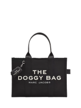 John Lewis Marc Jacobs The Doggy Tote Bag, Black Dog Carrier- Buy online at McGrocer