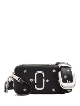 John Lewis Marc Jacobs Mini Icon Stud Snapshot Crossbody Bag, Black Multi- Buy online at McGrocer