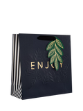 Hall & Co Memento Luxe Gift Bag White and Black