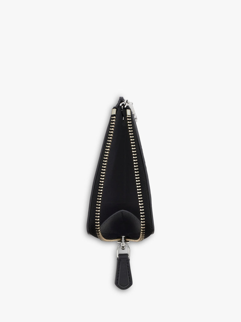 Marc Jacobs black zip wallet (British brand)