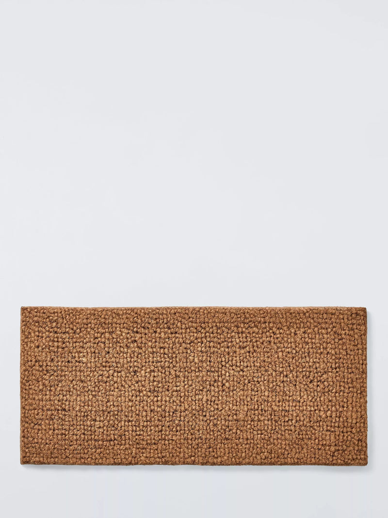 John Lewis Boucle Coir Door Mat, Natural