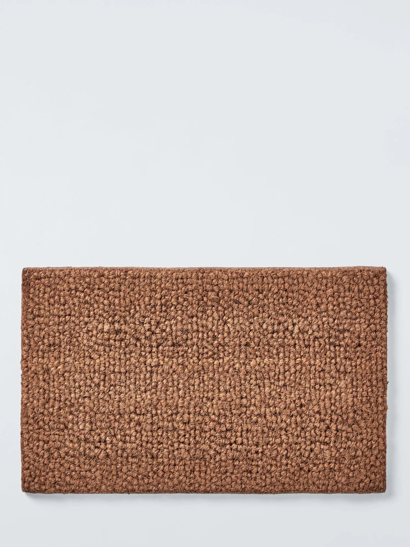 John Lewis boucle coir door mat natural 45x75cm - British product