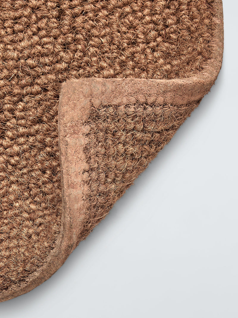 John Lewis boucle coir door mat natural 45x75cm - British product