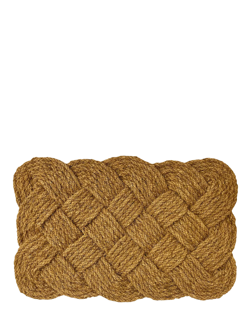 John Lewis woven knot door mat natural 45x75cm (British brand)