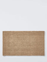 John Lewis John Lewis Micro Boucle Pure Jute Door Mat Natural- Buy online at McGrocer