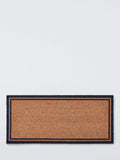 John Lewis Wide Stripe Door Mat, Blue