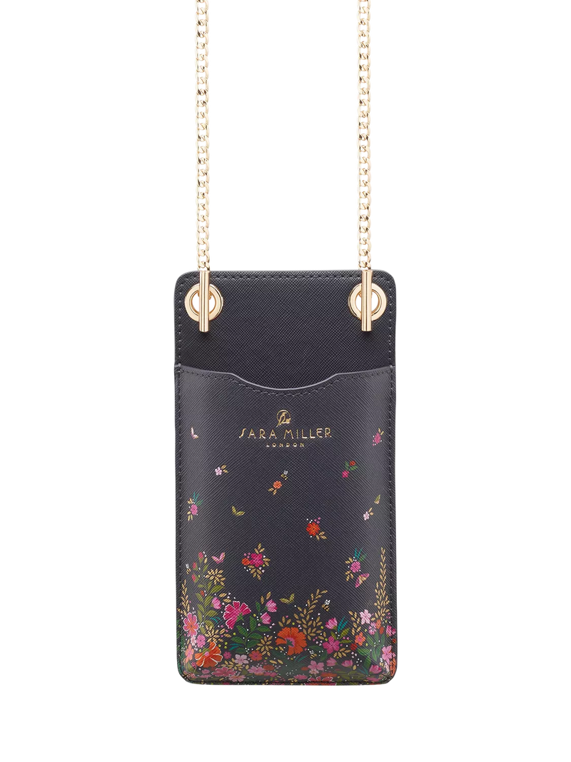 Sara Miller phone pouch Ditsy Floral (British brand)