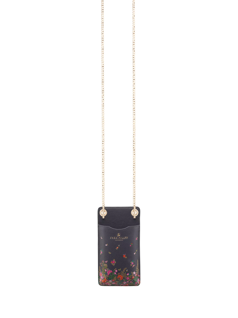 Sara Miller phone pouch Ditsy Floral (British brand)