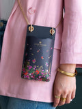 Sara Miller phone pouch Ditsy Floral (British brand)