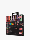 POSCA paint markers medium soft colours pack of 8 (British brand)