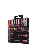 POSCA paint markers medium soft colours pack of 8 (British brand)
