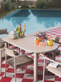 John Lewis Holte garden dining chairs set of 2 beige (British brand)