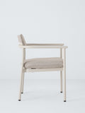 John Lewis Holte garden dining chairs set of 2 beige (British brand)