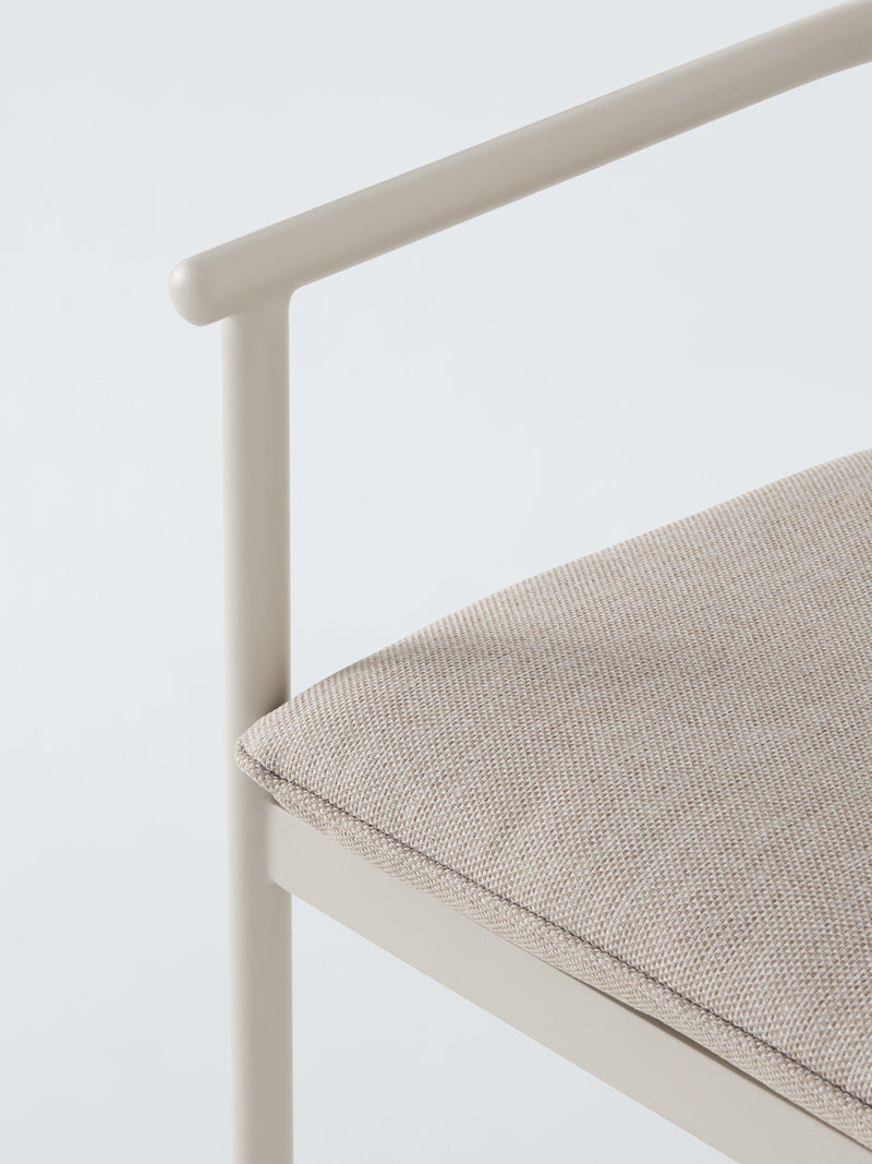 John Lewis Holte garden dining chairs set of 2 beige (British brand)