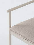 John Lewis Holte garden dining chairs set of 2 beige (British brand)