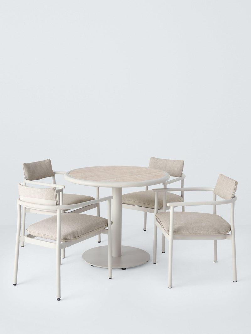 John Lewis Holte garden dining chairs set of 2 beige (British brand)