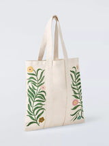 John Lewis John Lewis x Anine Cecilie Iversen Floral Tote Bag, Green- Buy online at McGrocer
