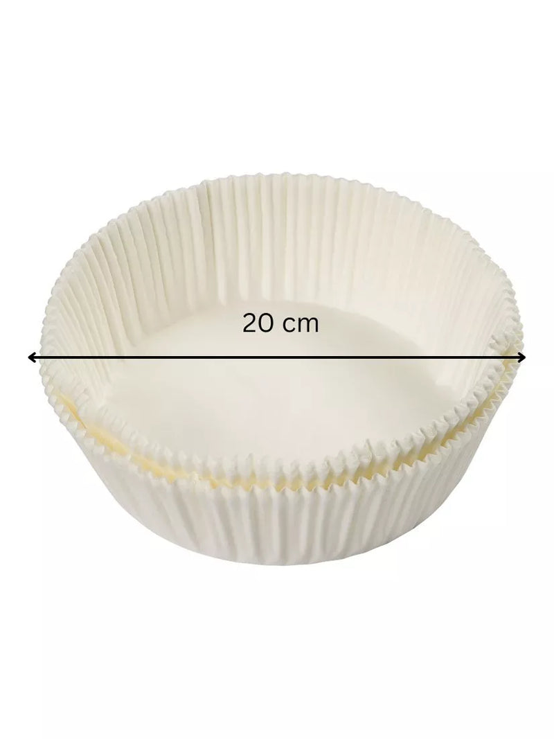 Tala siliconised cake liners 8-inch pack of 50 (British brand)