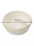 Tala siliconised cake liners 8-inch pack of 50 (British brand)