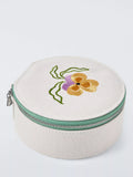 John Lewis floral jewellery box with embroidered details, British brand