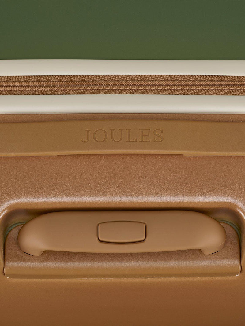 Joules Heritage large suitcase olive tan - British product