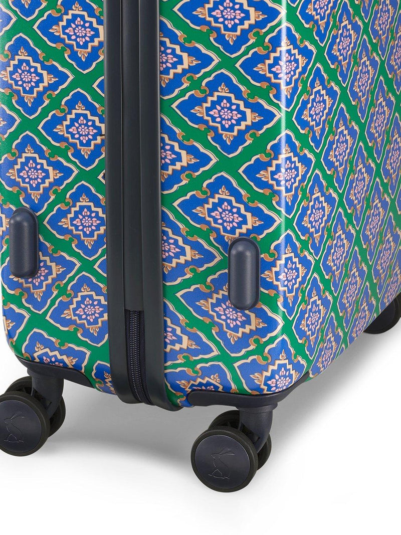 Joules medium suitcase 63L Tile Diamond, imported from the UK