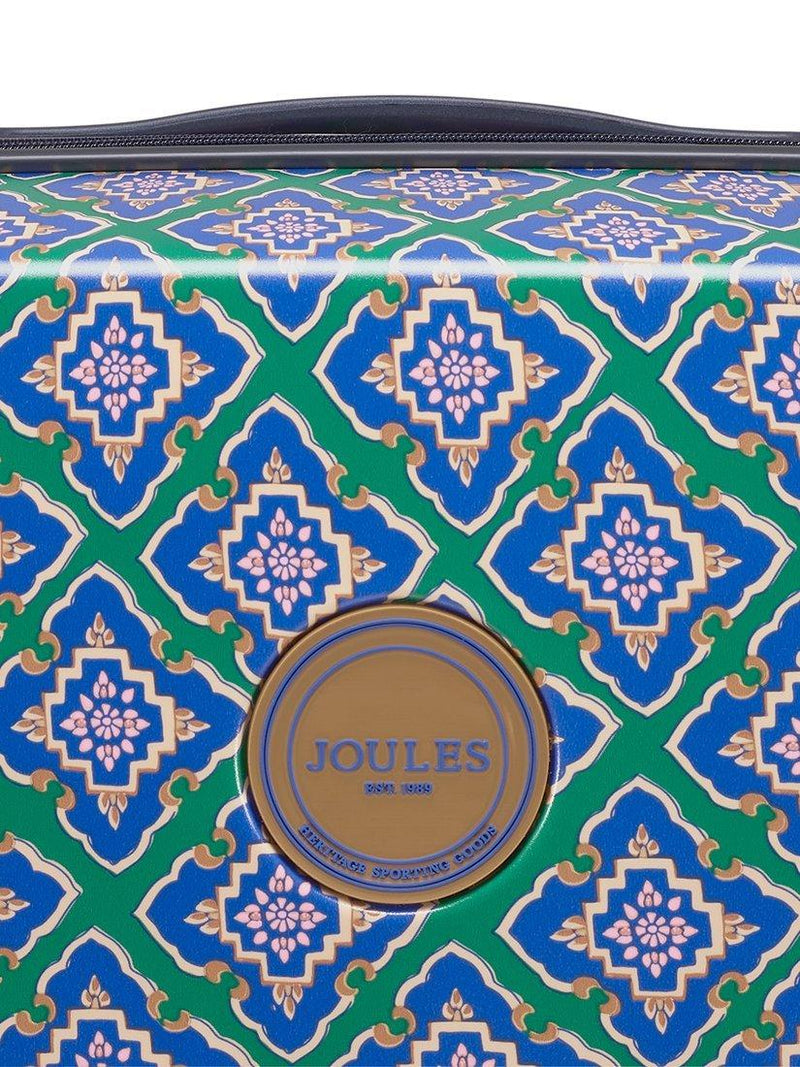 Joules medium suitcase 63L Tile Diamond, imported from the UK