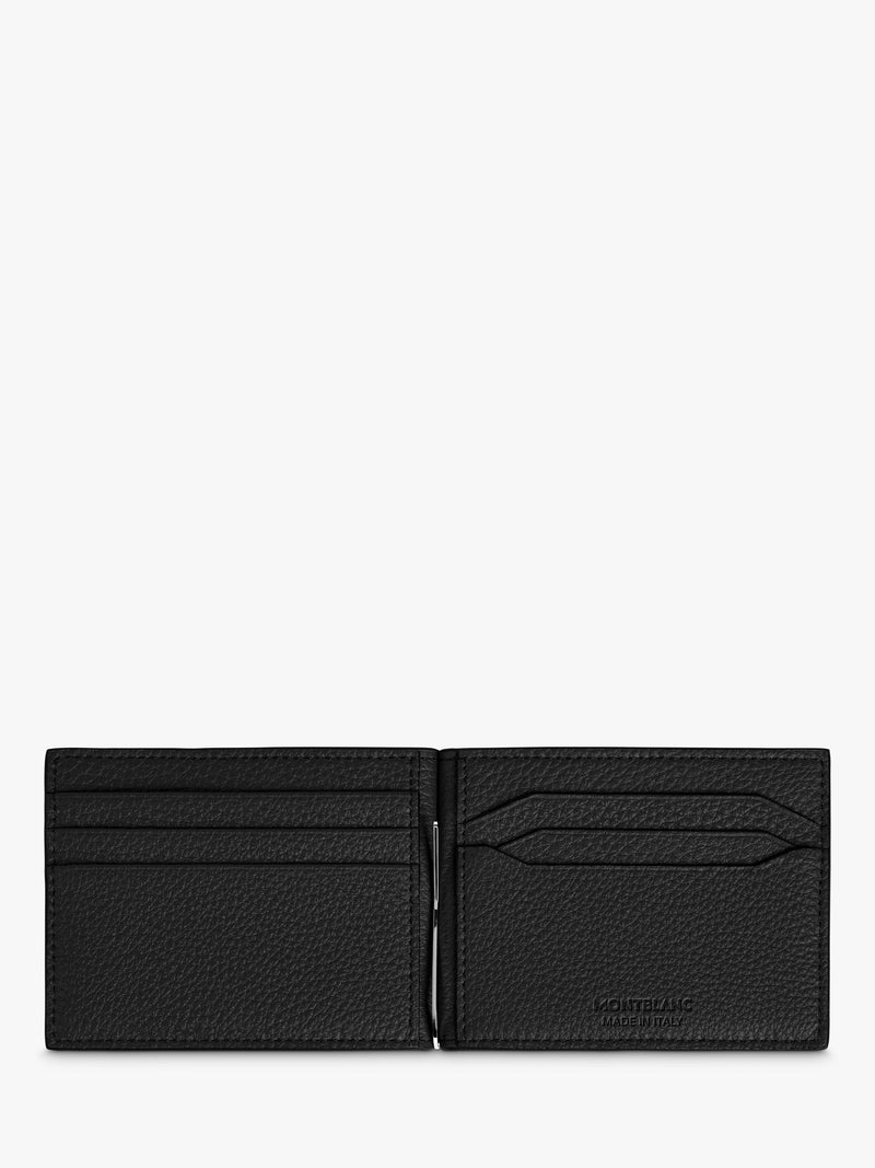 Montblanc Meisterstück black leather bifold wallet, imported from the UK