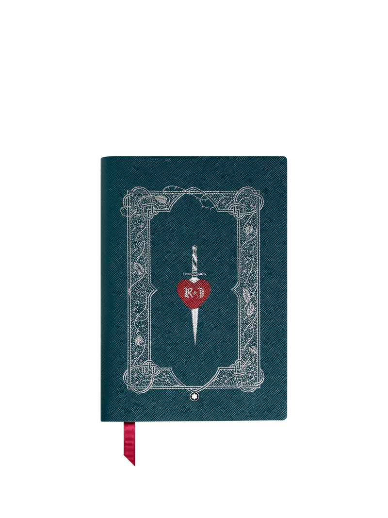 Montblanc Meisterstück Romeo & Juliet Leather Notebook Teal - British product