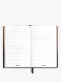 Montblanc Fauve small leather notebook with lined pages (British brand)