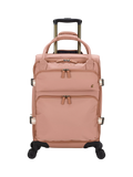 Joules Soft Epwell 8-wheel pink suitcase 40L, UK version