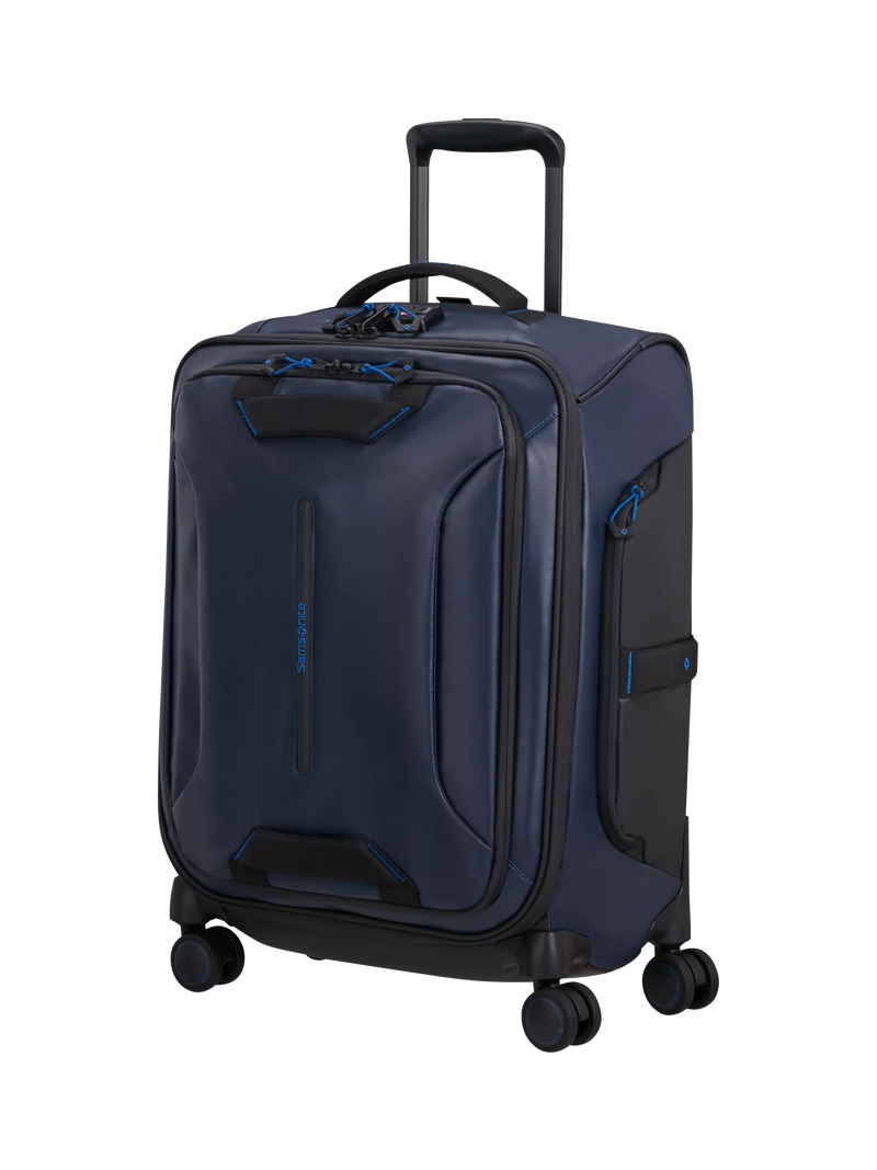 Samsonite Ecodiver Spinner 4-Wheel 55cm Duffle Bag, 50L, Blue Nights
