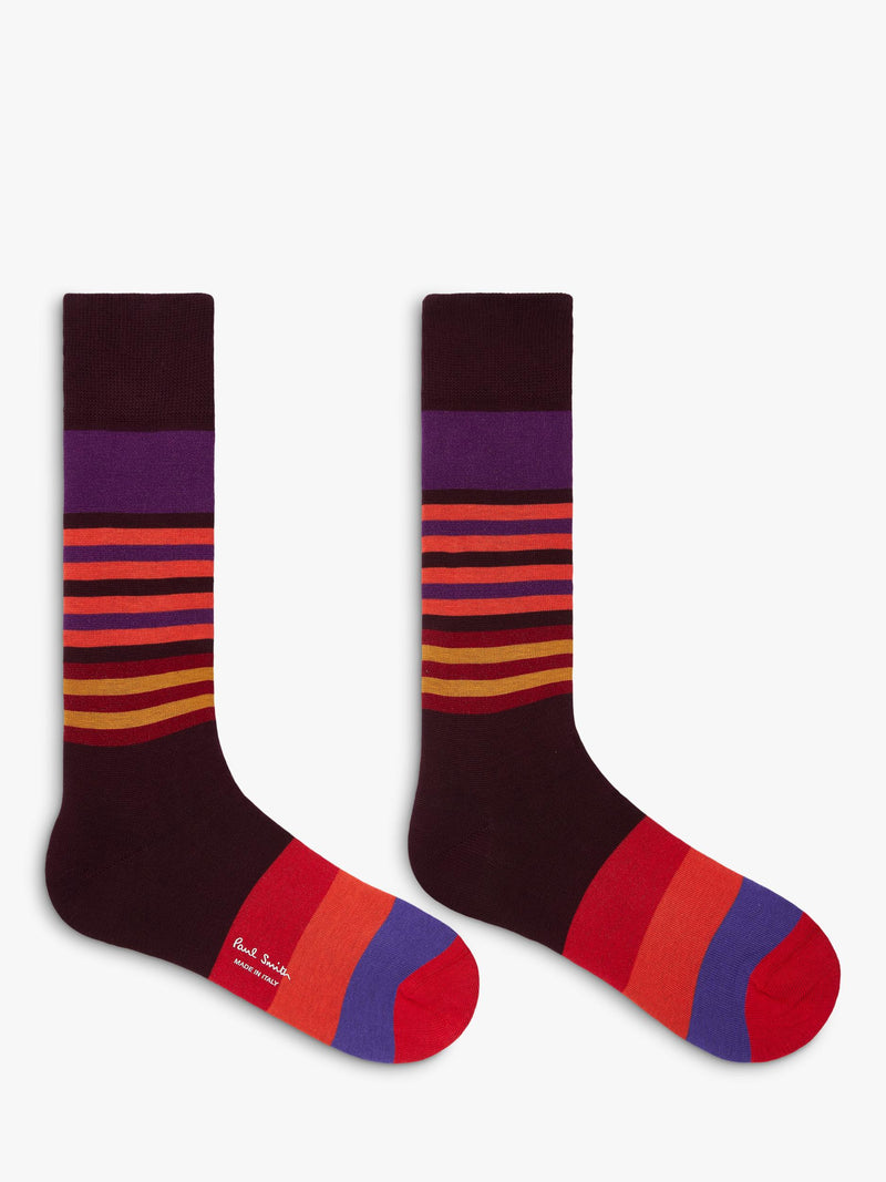 Paul Smith striped socks pack of two (British brand)