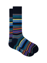 John Lewis Paul Smith Cotton Rich Signature Stripe Socks, Multi- Buy online at McGrocer