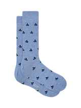 John Lewis Paul Smith Norbert Duck Cotton Rich Socks Blue Teal- Buy online at McGrocer
