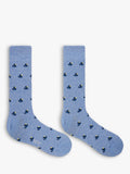 Paul Smith Norbert Duck socks blue teal, imported from the UK