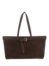 John Lewis Apatchy London Esme East West Suede Shoulder Bag- Buy online at McGrocer