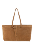 Apatchy London Esme East West Suede Shoulder Bag