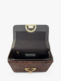 Apatchy London brown leopard shoulder bag - British product