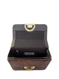 Apatchy London brown leopard shoulder bag - British product