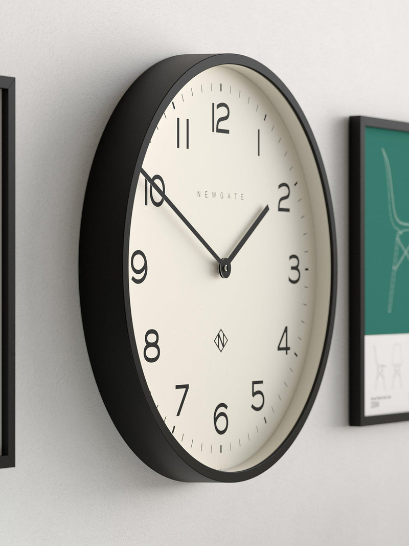 Newgate Clocks Echo Number Two wall clock 45cm, UK version