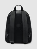 Reiss Allen Woven Backpack Black with zip, imported from the UK