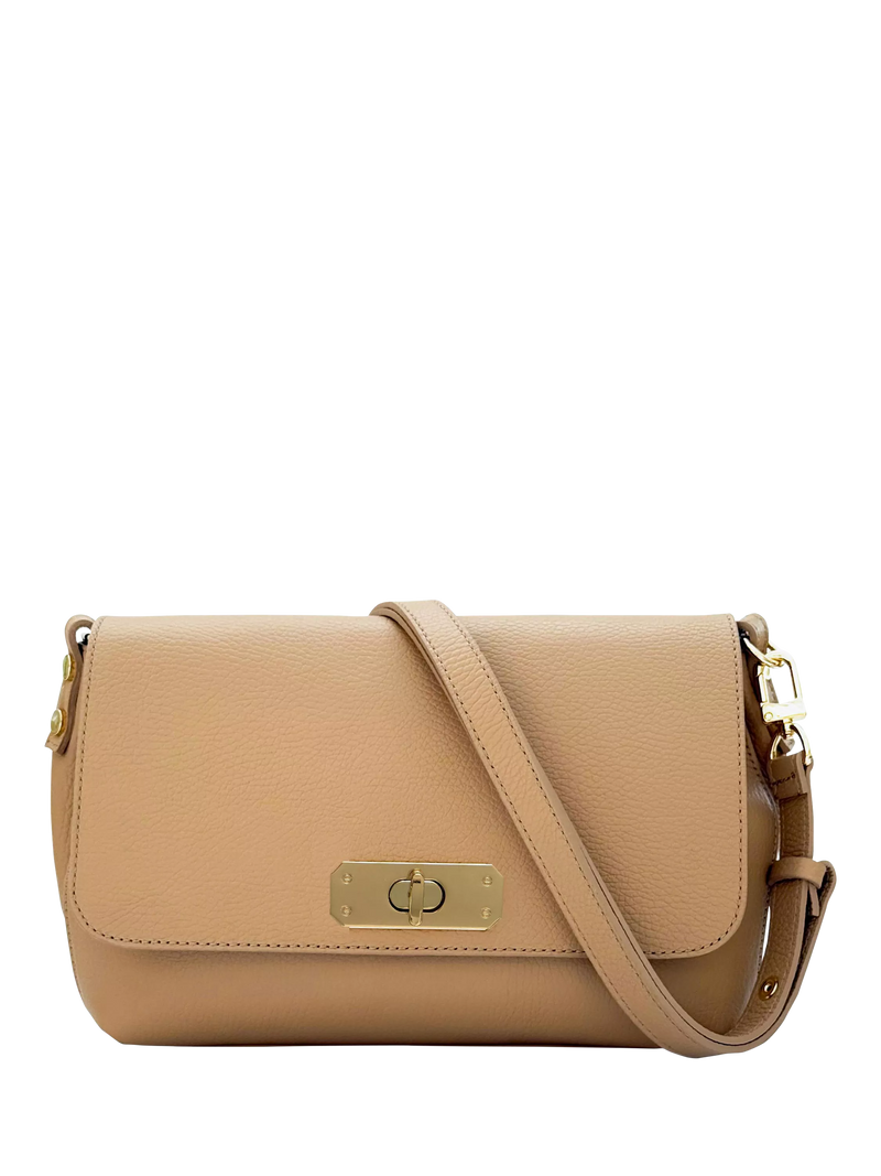 Apatchy London Maisie Maxi grained leather crossbody bag, UK version