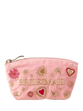 Elizabeth Scarlett Love Charm Bridesmaid Coin Purse in organic cotton, imported from the UK