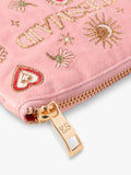Elizabeth Scarlett Love Charm Bridesmaid Coin Purse in organic cotton, imported from the UK
